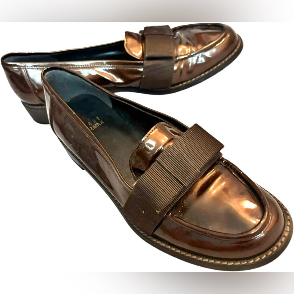 Stuart Weitzman Lottie Bow Loafer NWOT Size 8